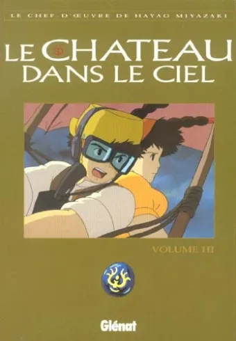 Couverture du manga Le château dans le ciel Tome 3