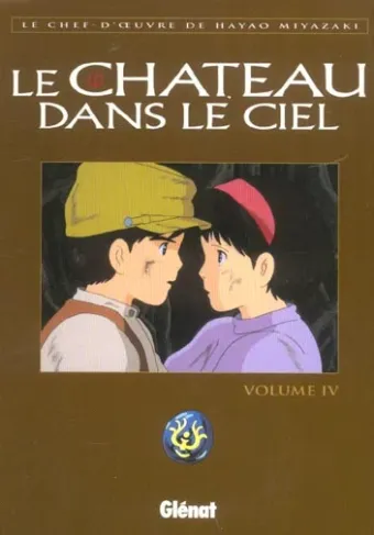 Couverture du manga Le château dans le ciel Tome 4