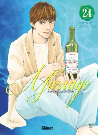 Couverture du manga Les gouttes de Dieu Tome 24, « Mariage »