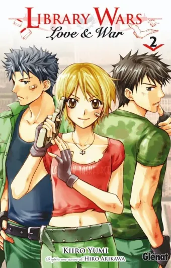 Couverture du manga Library wars – love & war Tome 2
