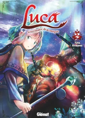 Couverture du manga Luca – vétérinaire draconique Tome 2