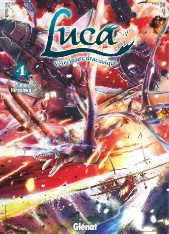 Couverture du manga Luca – vétérinaire draconique Tome 4