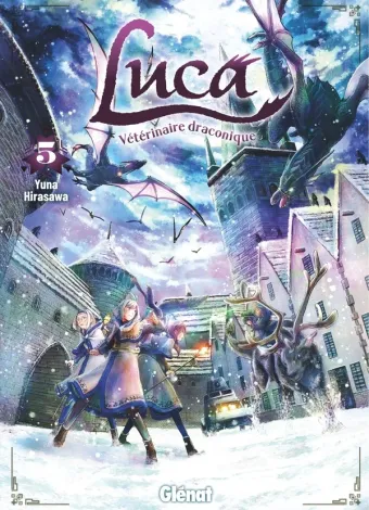 Couverture du manga Luca – vétérinaire draconique Tome 5
