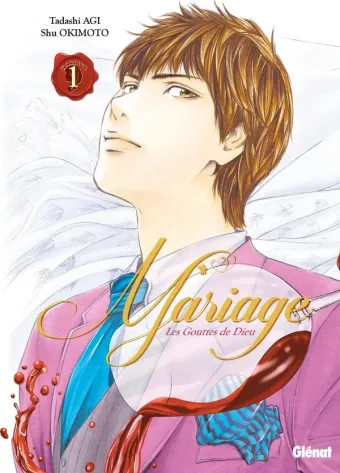 Couverture du manga Mariage – les gouttes de Dieu Tome 1