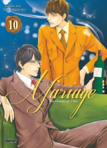 Couverture du manga Mariage – les gouttes de Dieu Tome 10