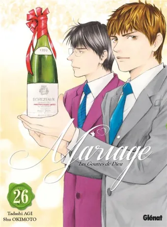 Couverture du manga Mariage – les gouttes de Dieu Tome 26