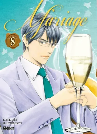Couverture du manga Mariage – les gouttes de Dieu Tome 8