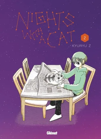 Couverture du manga Nights with a cat Tome 2