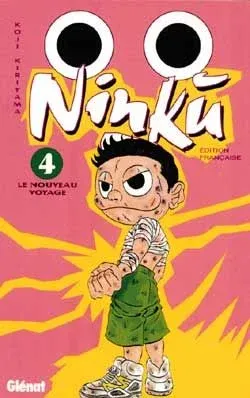 Couverture du manga Ninkū Tome 4, « Le nouveau voyage »