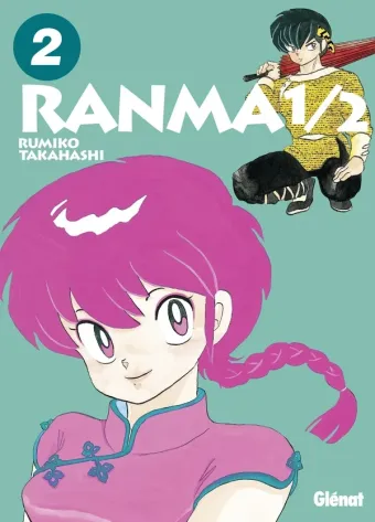 Couverture du manga Ranma 1/2 Tome 2, « La rose noire »
