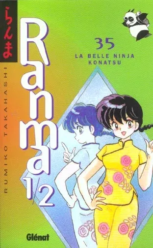 Couverture du manga Ranma 1/2 Tome 35, « La belle ninja Konatsu »