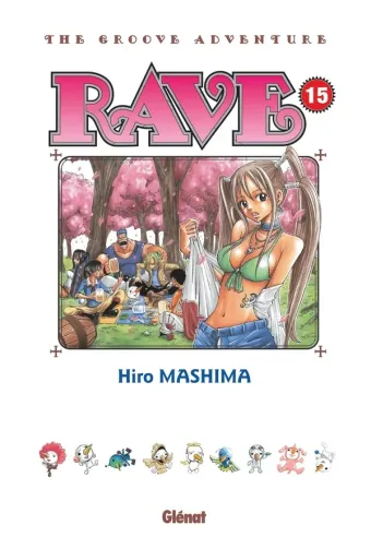 Couverture du manga Rave – Édition originale Tome 15