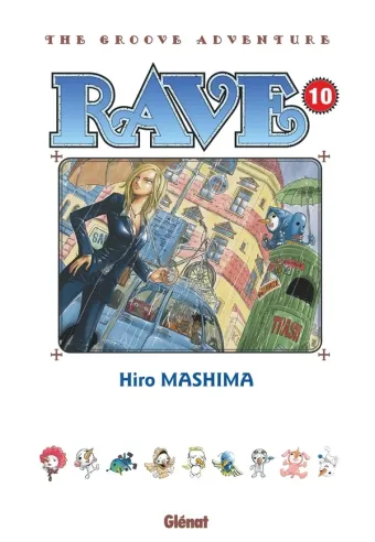 Couverture du manga Rave – the groove adventure Tome 10