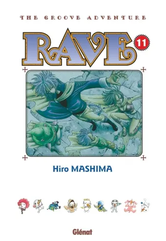 Couverture du manga Rave – the groove adventure Tome 11
