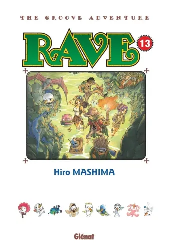 Couverture du manga Rave – the groove adventure Tome 13