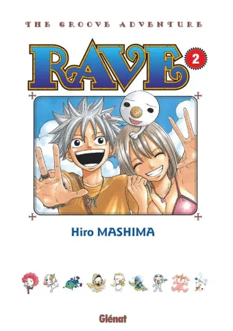 Couverture du manga Rave – the groove adventure Tome 2