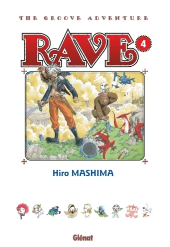 Couverture du manga Rave – the groove adventure Tome 4