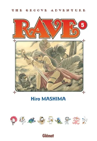 Couverture du manga Rave – the groove adventure Tome 5