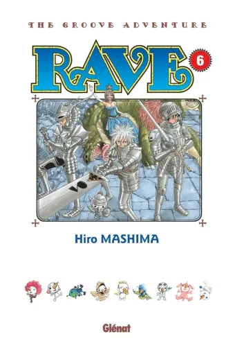 Couverture du manga Rave – the groove adventure Tome 6