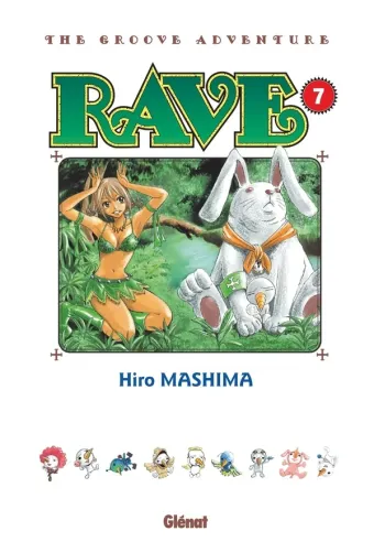 Couverture du manga Rave – the groove adventure Tome 7
