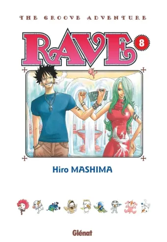 Couverture du manga Rave – the groove adventure Tome 8