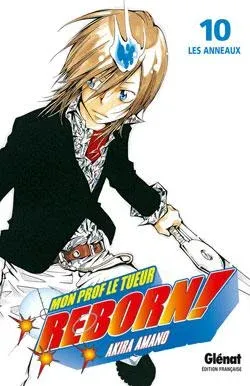 Couverture du manga Reborn ! Tome 10, « Les anneaux »