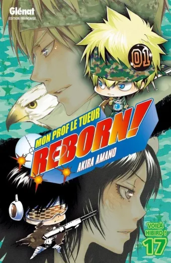 Couverture du manga Reborn ! Tome 17, « Voilà Hibird ! »