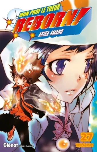 Couverture du manga Reborn ! Tome 27, « Voilà uni ! »