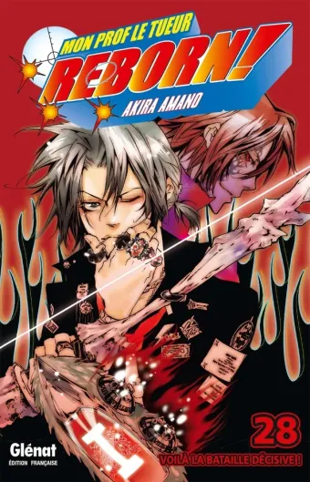 Couverture du manga Reborn ! Tome 28, « Voilà la bataille décisive ! »