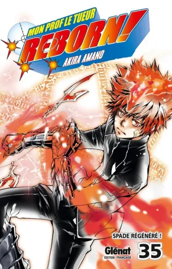 Couverture du manga Reborn ! Tome 35, « Spade régénéré ! »