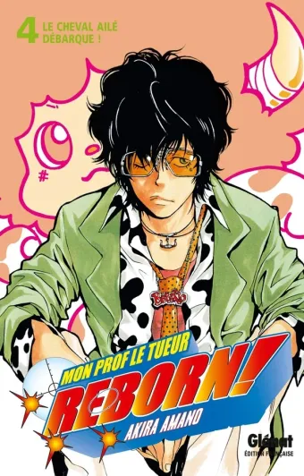 Couverture du manga Reborn ! Tome 4, « Le cheval ailé débarque ! »