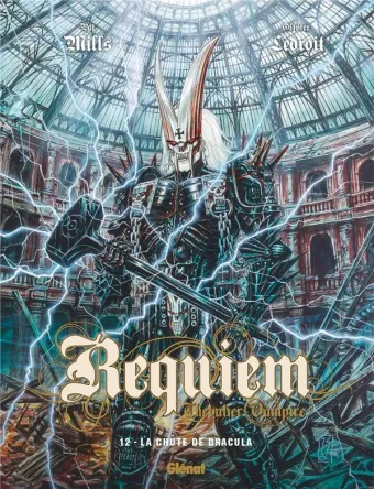 Couverture du manga Requiem, chevalier vampire Tome 12, « La chute de Dracula »