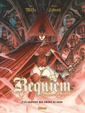 Couverture du manga Requiem, chevalier vampire Tome 7, « Le couvent des soeurs de sang »