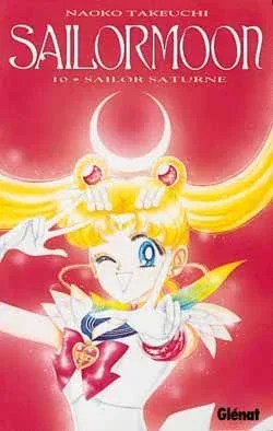 Couverture du manga Sailor Moon Tome 10, « Sailor Saturne »