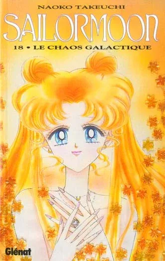 Couverture du manga Sailor Moon Tome 18, « Le chaos galactique »