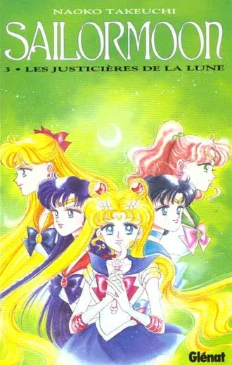 Couverture du manga Sailor Moon Tome 3, « Les justicières de la lune »
