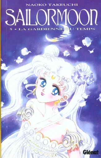 Couverture du manga Sailor Moon Tome 5, « La gardienne du temps »