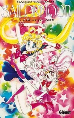 Couverture du manga Sailor Moon Tome 7, « Black lady »
