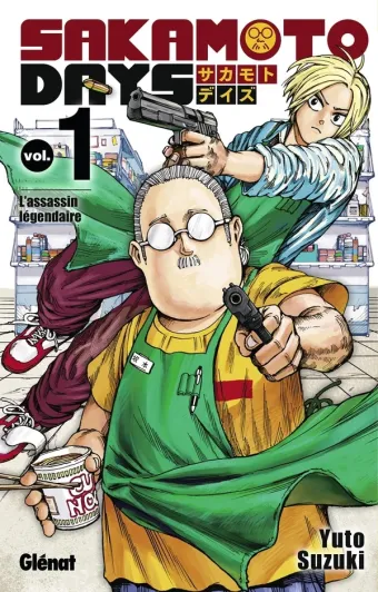 Couverture du manga Sakamoto days Tome 1, « L'assassin légendaire »