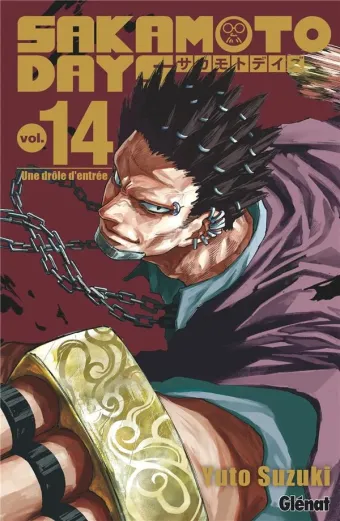 Couverture du manga Sakamoto days Tome 14, « Une drôle d'entrée »