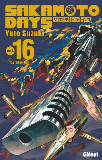 Couverture du manga Sakamoto days Tome 16, « Ça fait un bail »