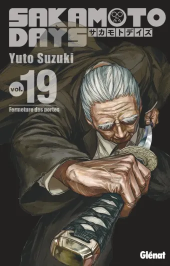 Couverture du manga Sakamoto days Tome 19, « Fermeture des portes »