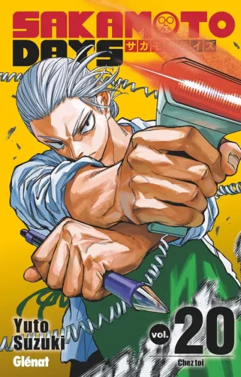 Couverture du manga Sakamoto days Tome 20, « Chez toi »