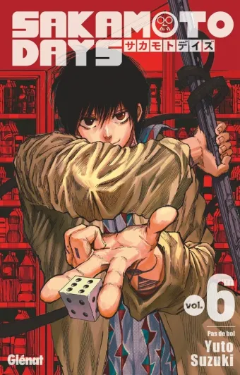 Couverture du manga Sakamoto days Tome 6, « Pas de bol »