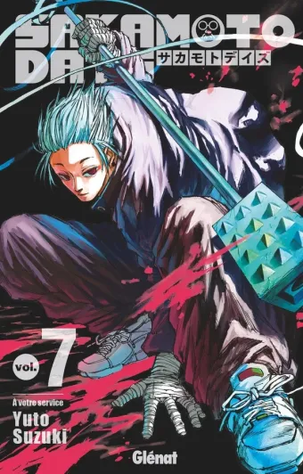 Couverture du manga Sakamoto days Tome 7, « À votre service »