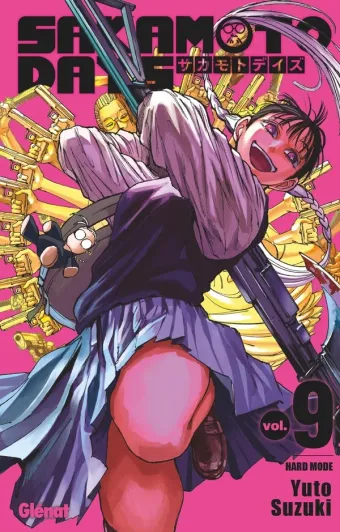 Couverture du manga Sakamoto days Tome 9, « Sakamoto Days »