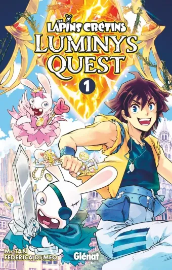 Couverture du manga The lapins crétins – Luminys quest Tome 1