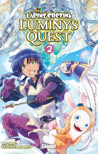 Couverture du manga The lapins crétins – Luminys quest Tome 2