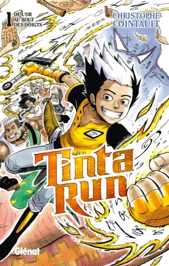 Couverture du manga Tintarun Tome 1, « De l'or au bout des doigts »