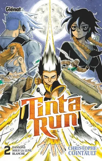 Couverture du manga Tintarun Tome 2, « Dansons sous la lune blanche »